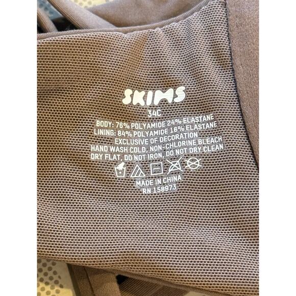 SKIMS Mesh Underwire Bra – 34C - Picture 2 of 2